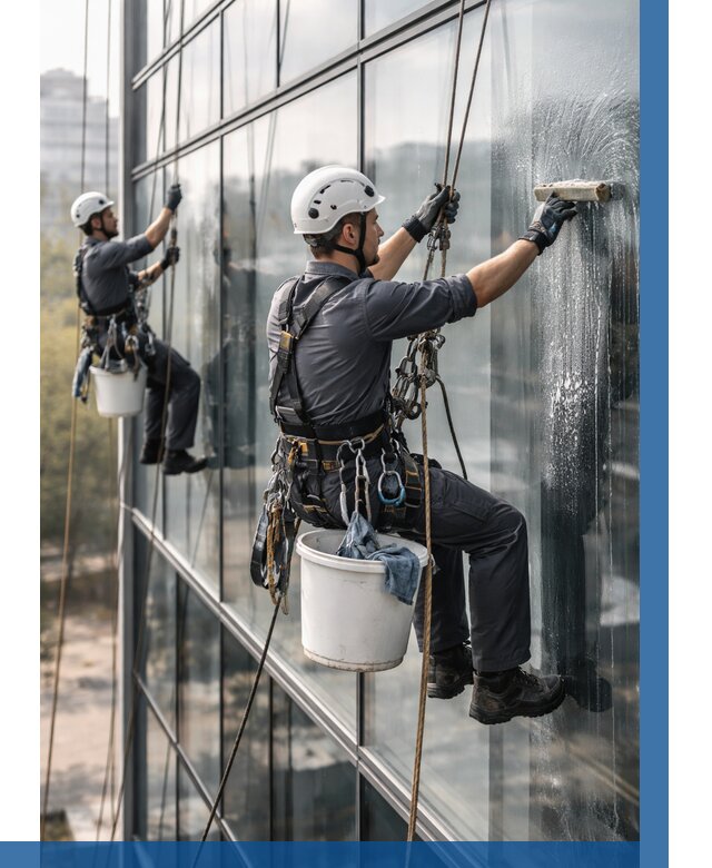 Мойка сплошного остекления в Юрге, заказать от 321 р.| ВЫСОТНИК-Юрг