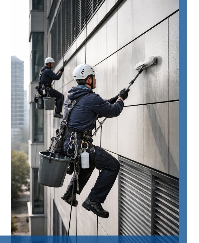 Мойка вентилируемого фасада в Юрге от 267 р. | ВЫСОТНИК-Юрг