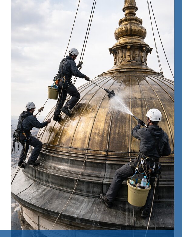 Мойка куполов и шпилей в Юрге от 8557 р. - заказать | ВЫСОТНИК-Юрг