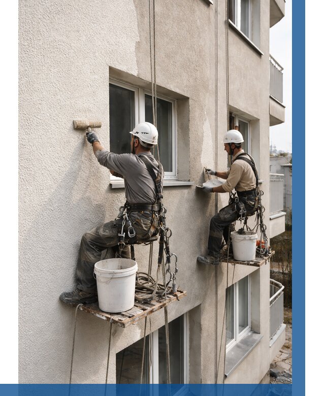 Нанесение короеда на фасад в Юрге от 481 р. | ВЫСОТНИК-Юрг