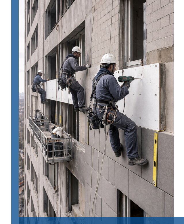 Монтаж фасадных термопанелей высокого качества в Юрге