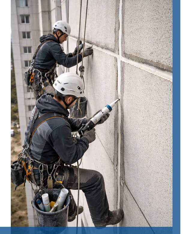 Герметизация межпанельных швов в Юрге от 749 р. | ВЫСОТНИК-Юрг