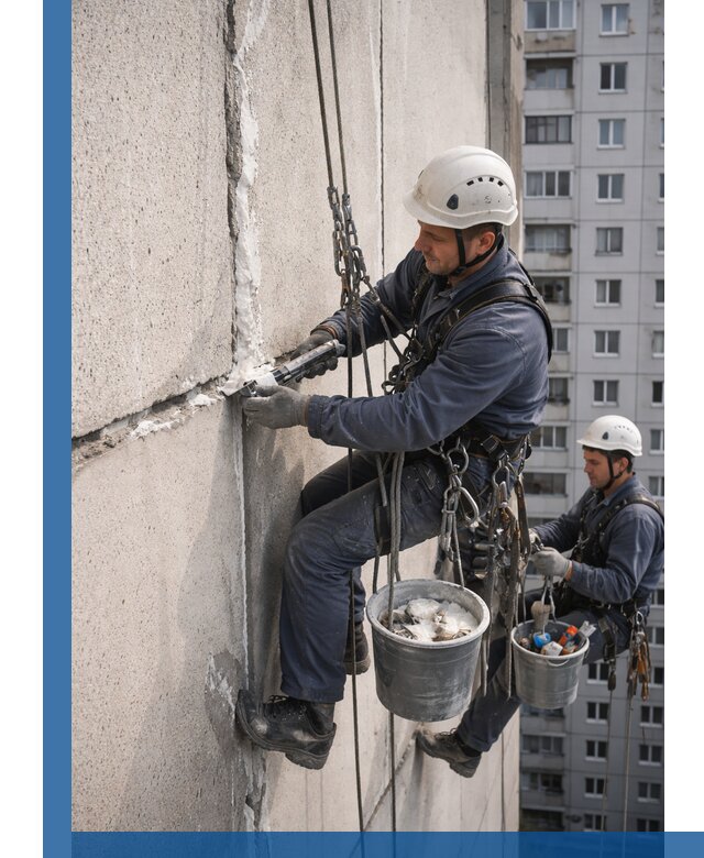 Утепление межпанельных швов в Юрге профессионально и надежно