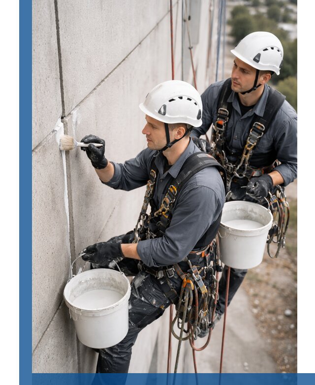 Противогрибковая обработка швов в Юрге для фасадов и кровель