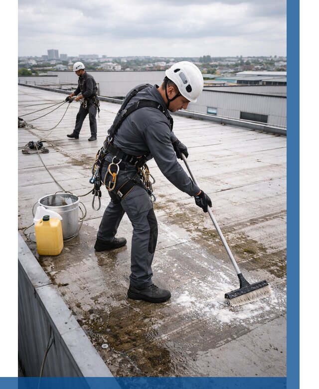 Очистка крыши по графику в Юрге от 8022 р. | ВЫСОТНИК-Юрг