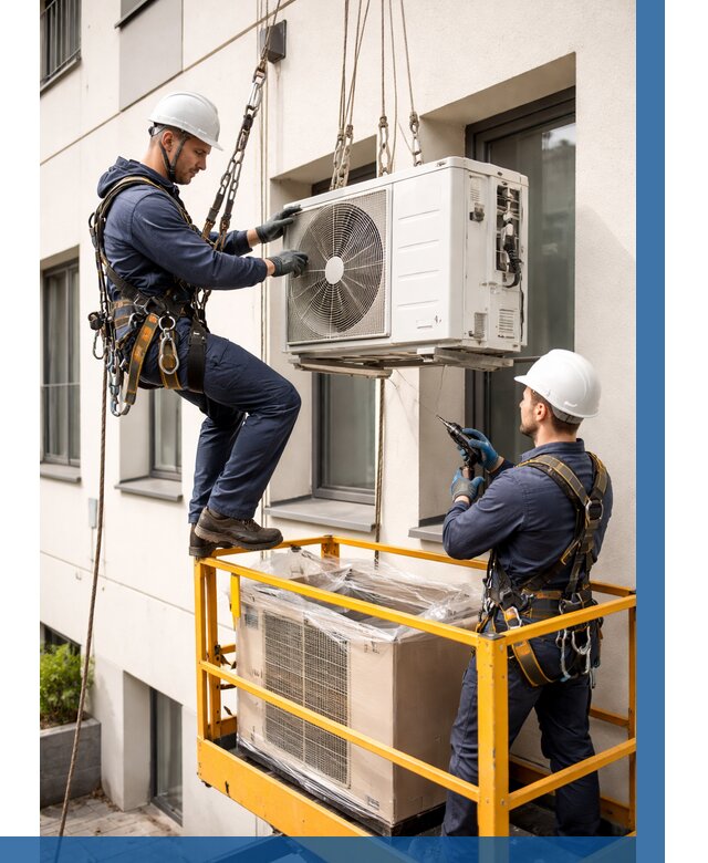 Демонтаж внешнего блока кондиционера в Юрге от 3744 р. | ВЫСОТНИК-Юрг