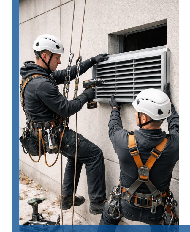 Монтаж вентиляционных решеток в Юрге профессиональный сервис