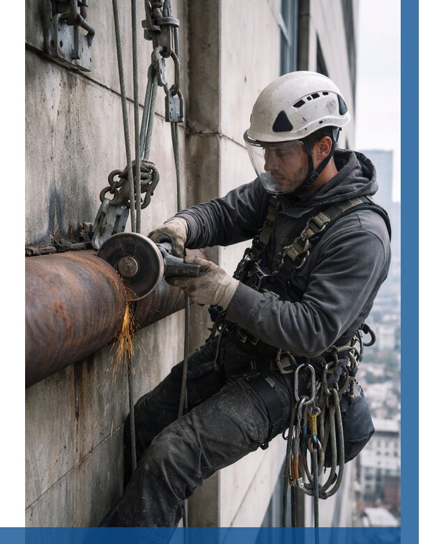 Резка металла на высоте в Юрге по цене от 4813 р. | ВЫСОТНИК-Юрг