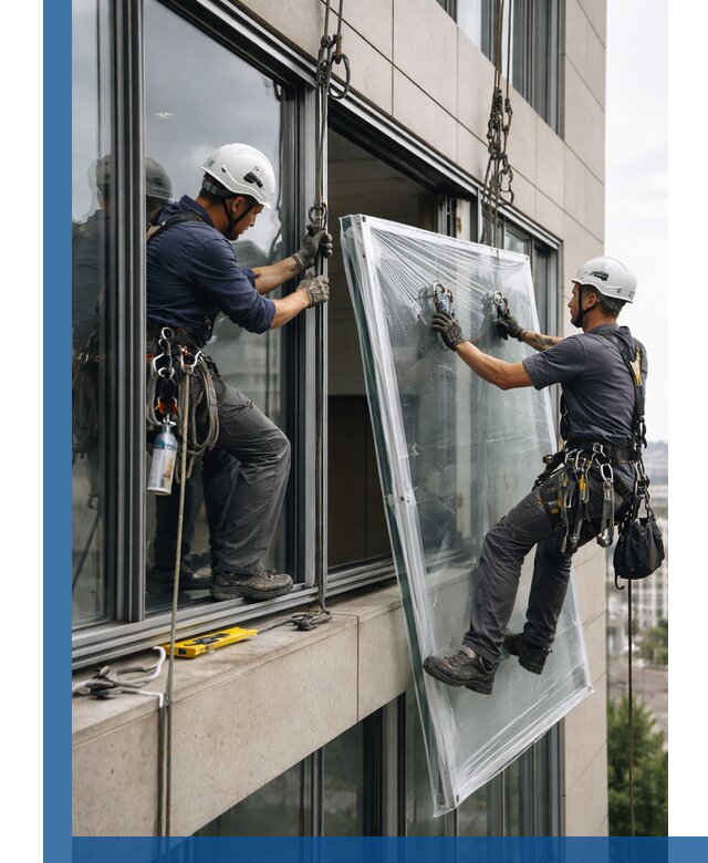 Профессиональная замена стекла в витраже в Юрге с гарантией