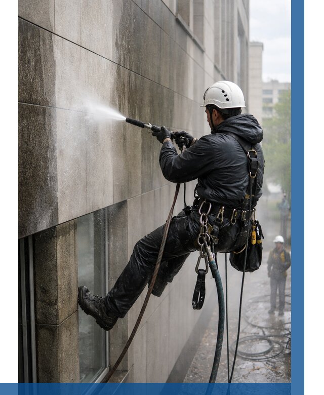 Гидроструйная очистка поверхностей в Юрге от 909 р. | ВЫСОТНИК-Юрг