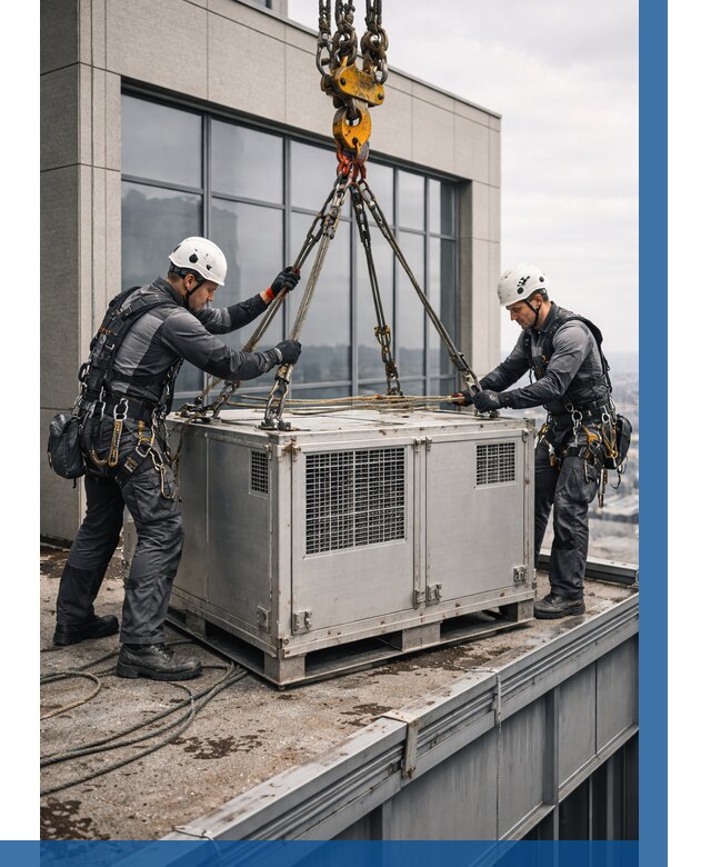 Такелажные работы на высоте в Юрге от 8557 р. | ВЫСОТНИК-Юрг