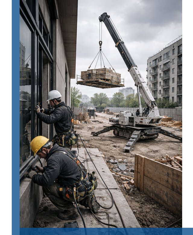 Аренда крана Пионер в Юрге для строительных работ