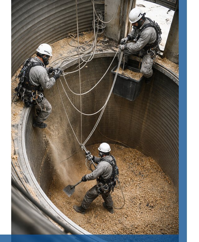 Чистка зерновых бункеров в Юрге от 12835 р. | ВЫСОТНИК-Юрг