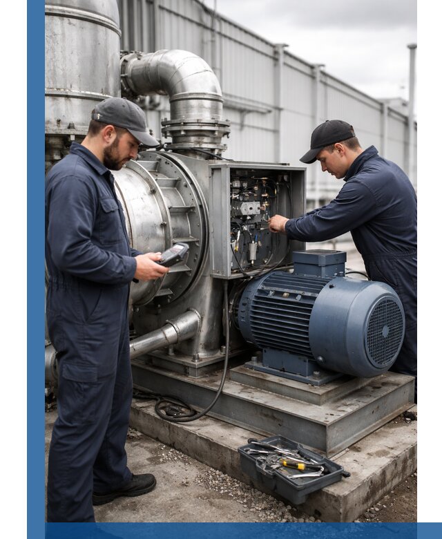 Техническое обслуживание промышленного оборудования в Юрге