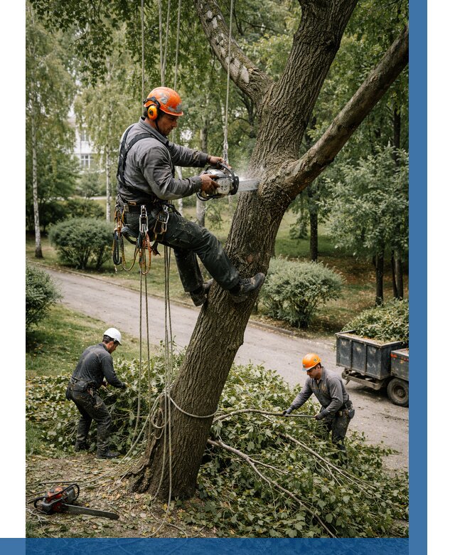 Кронирование деревьев в Юрге от 6952 р. | ВЫСОТНИК-Юрг