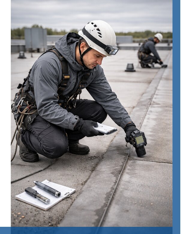 Обследование кровли на протечки в Юрге от 4813 р. | ВЫСОТНИК-Юрг