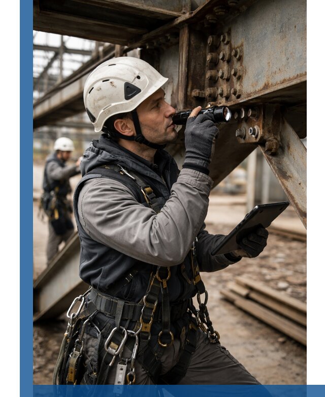 Обследование металлоконструкций и диагностика прочности в Юрге